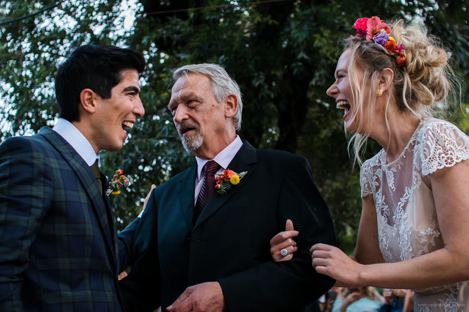 bodas en el rio paraguay - casamiento solar perrier - boda emotiva par