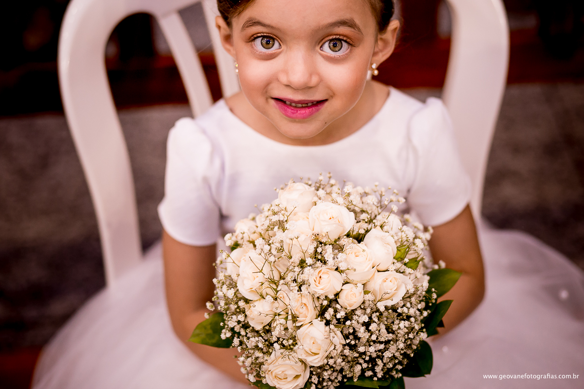 daminha de casamento