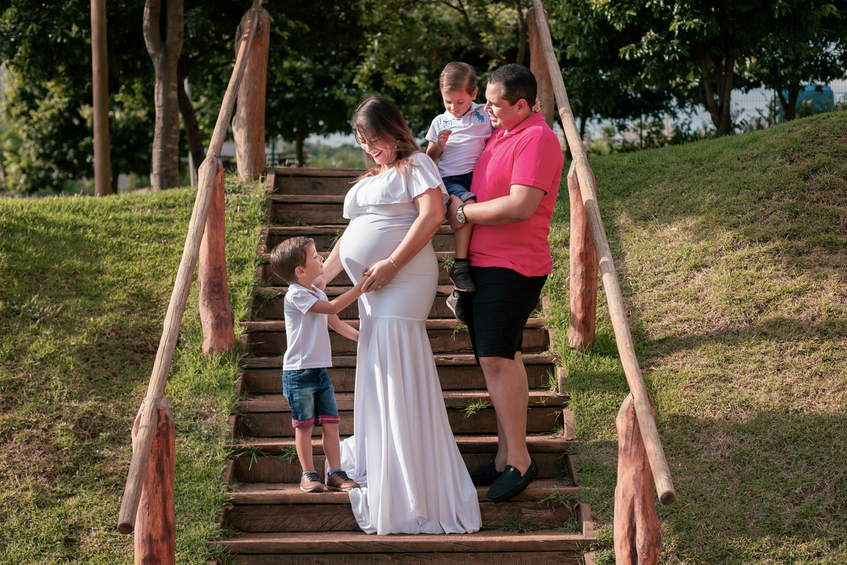 Ensaio fotográfico de gestante