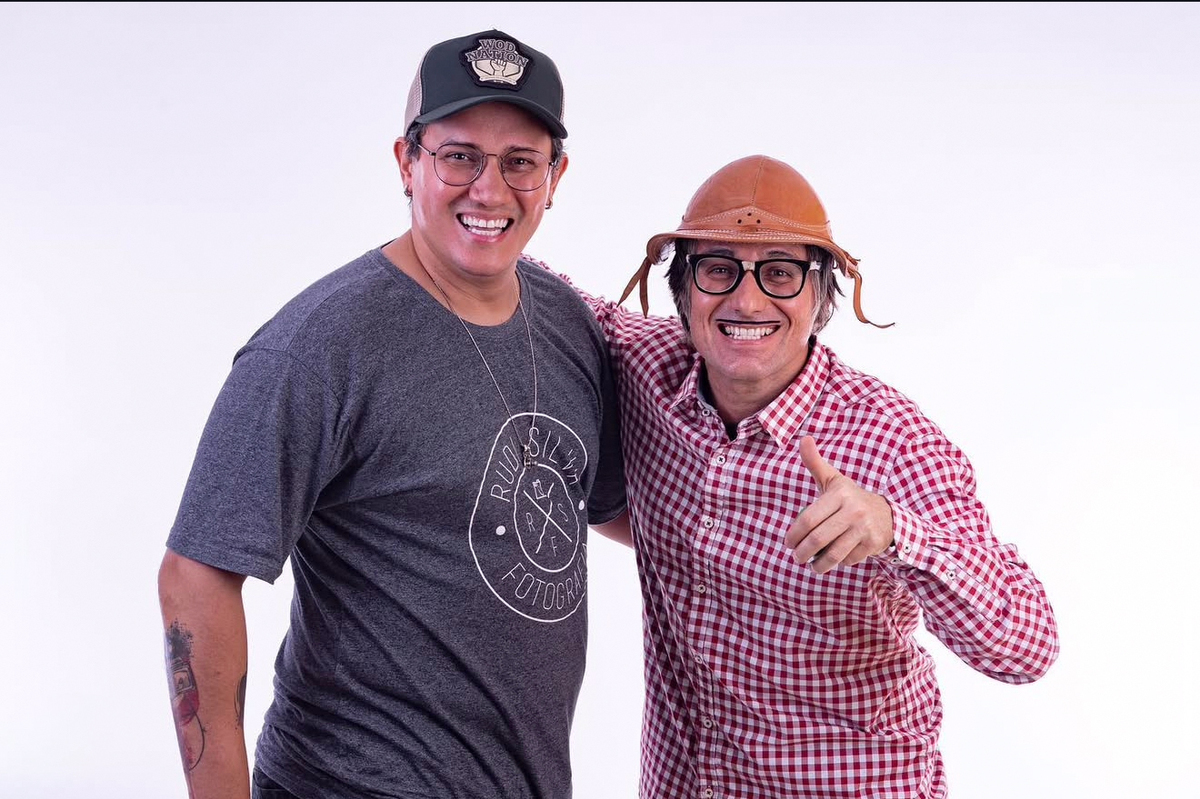 Ensaio em estúdio com Mução