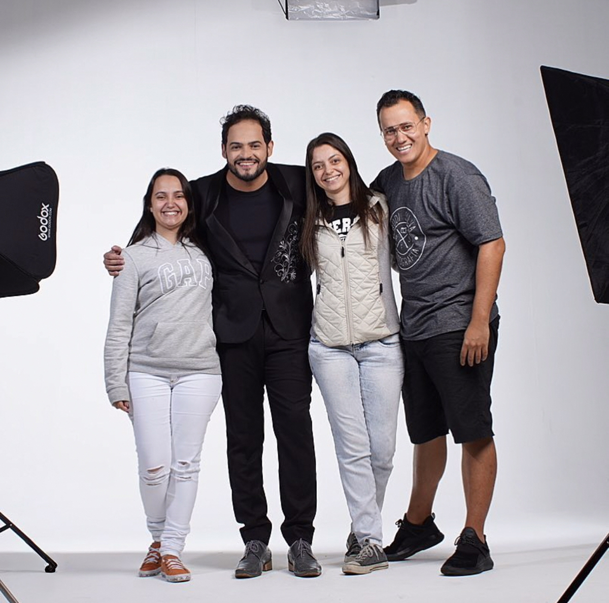 Ensaio em estúdio com Matheus Ceará