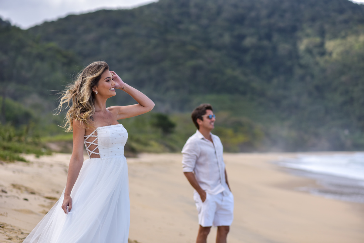 Francisco Sanini e Paola , praia vermelha, ubatuba, litoral norte