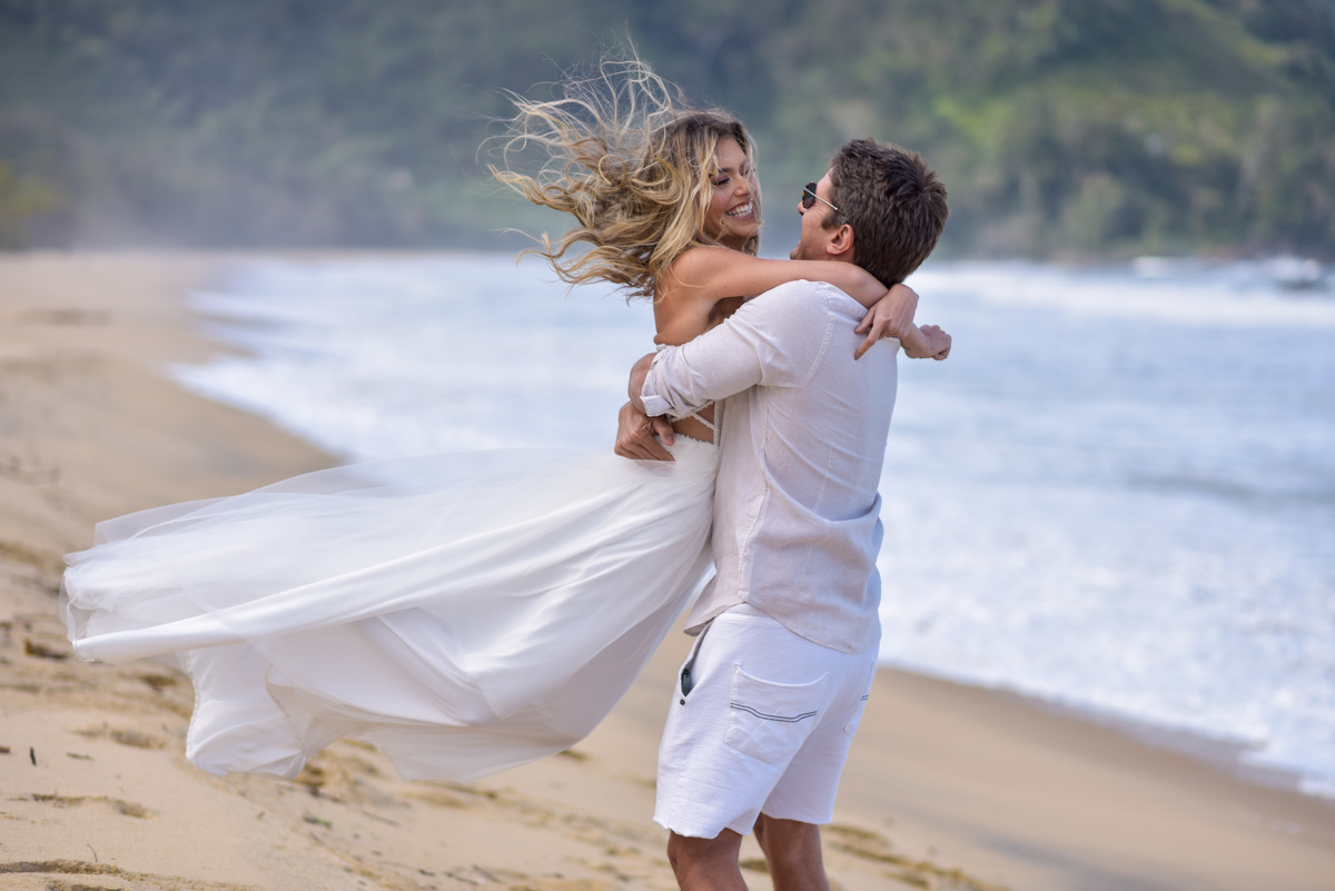 Francisco Sanini e Paola , praia vermelha, ubatuba, litoral norte