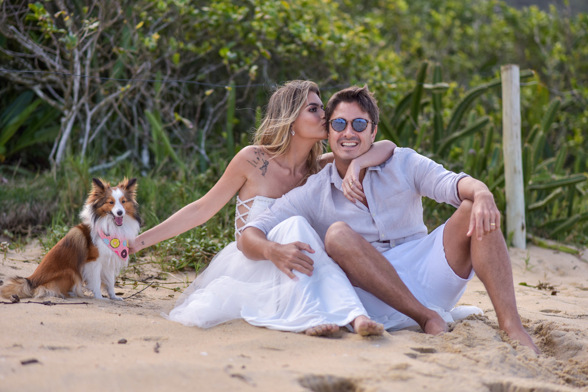 Francisco Sanini e Paola , praia vermelha, ubatuba, litoral norte