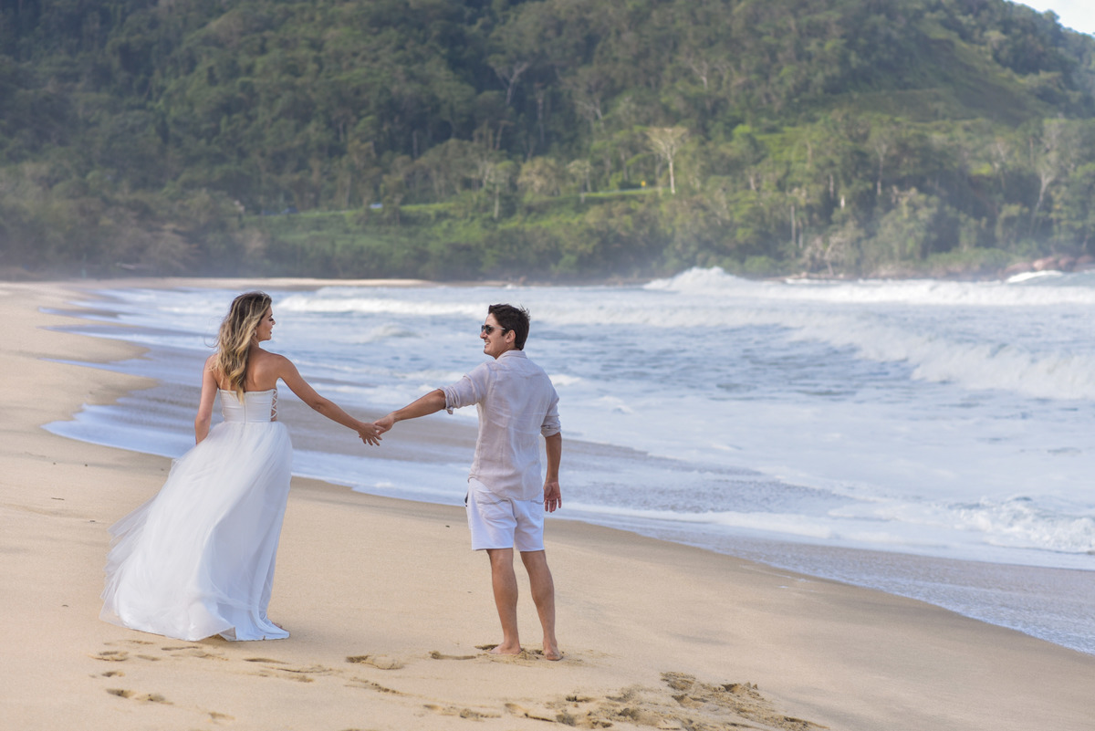 Francisco Sanini e Paola , praia vermelha, ubatuba, litoral norte