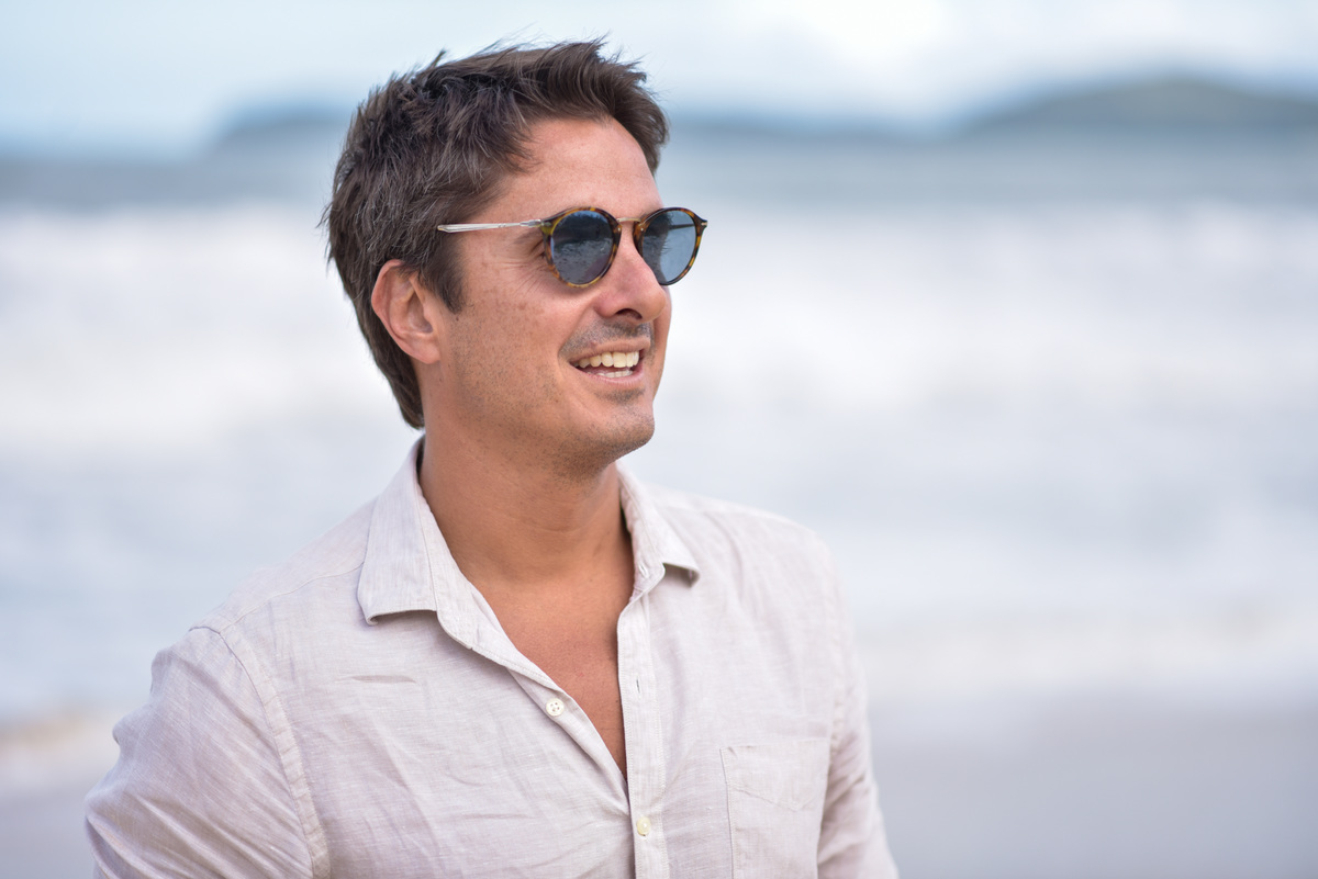 Francisco Sanini e Paola , praia vermelha, ubatuba, litoral norte