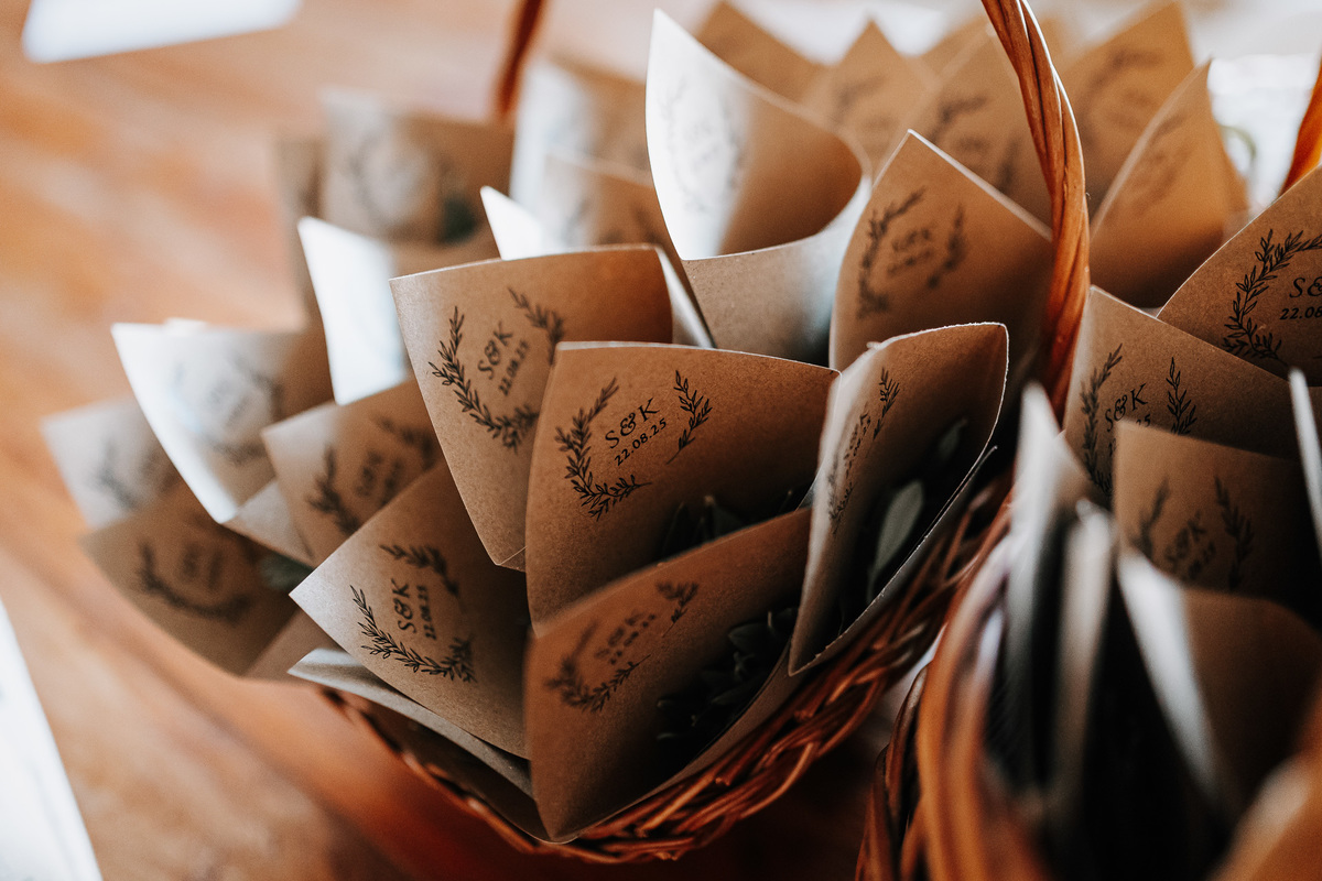 arroz saida dos noivos