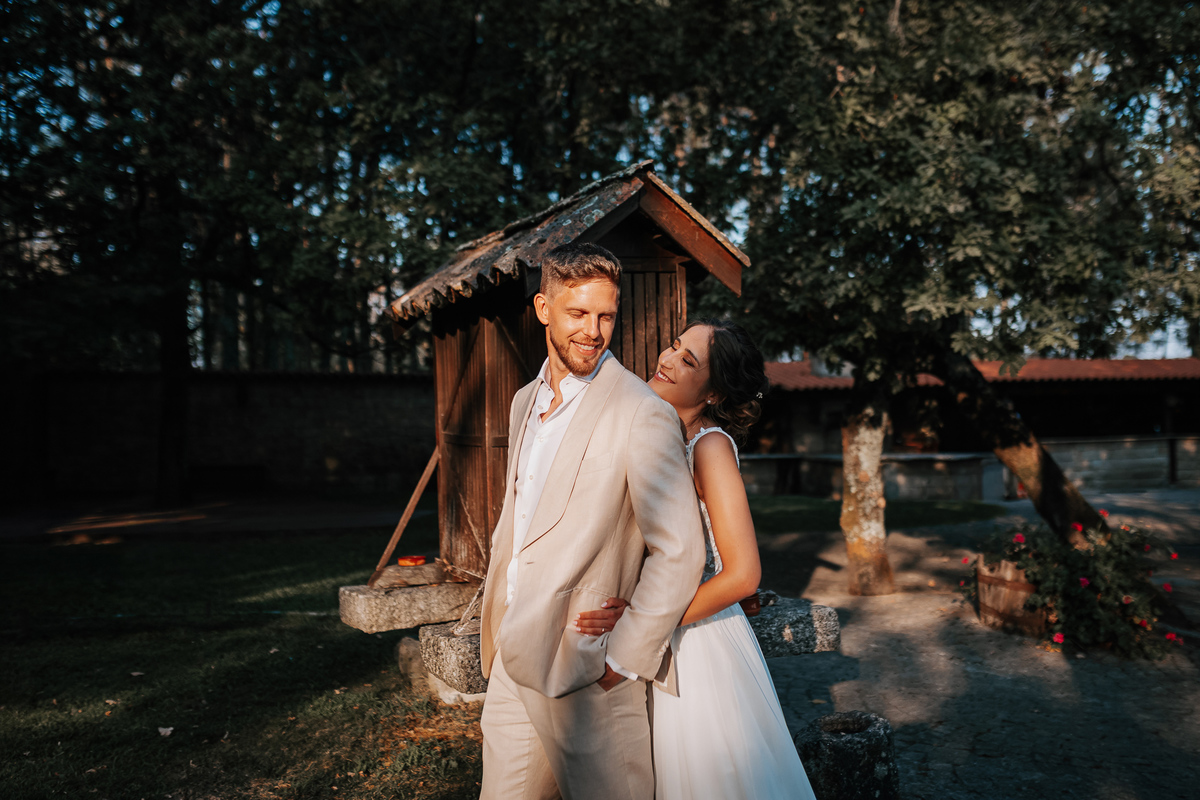 fotografia de noivos