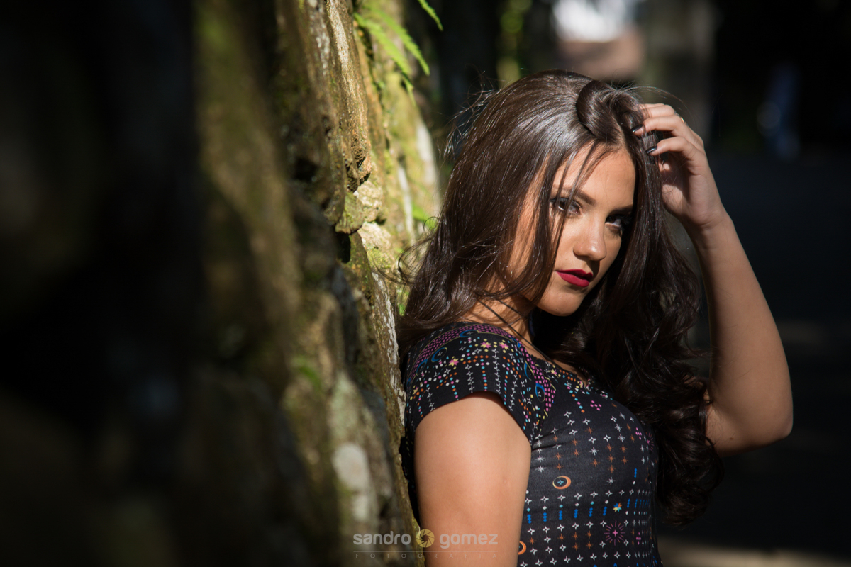 Ensaio Debut Victoria Almeida Casa de Vidro Petrópolis modelo