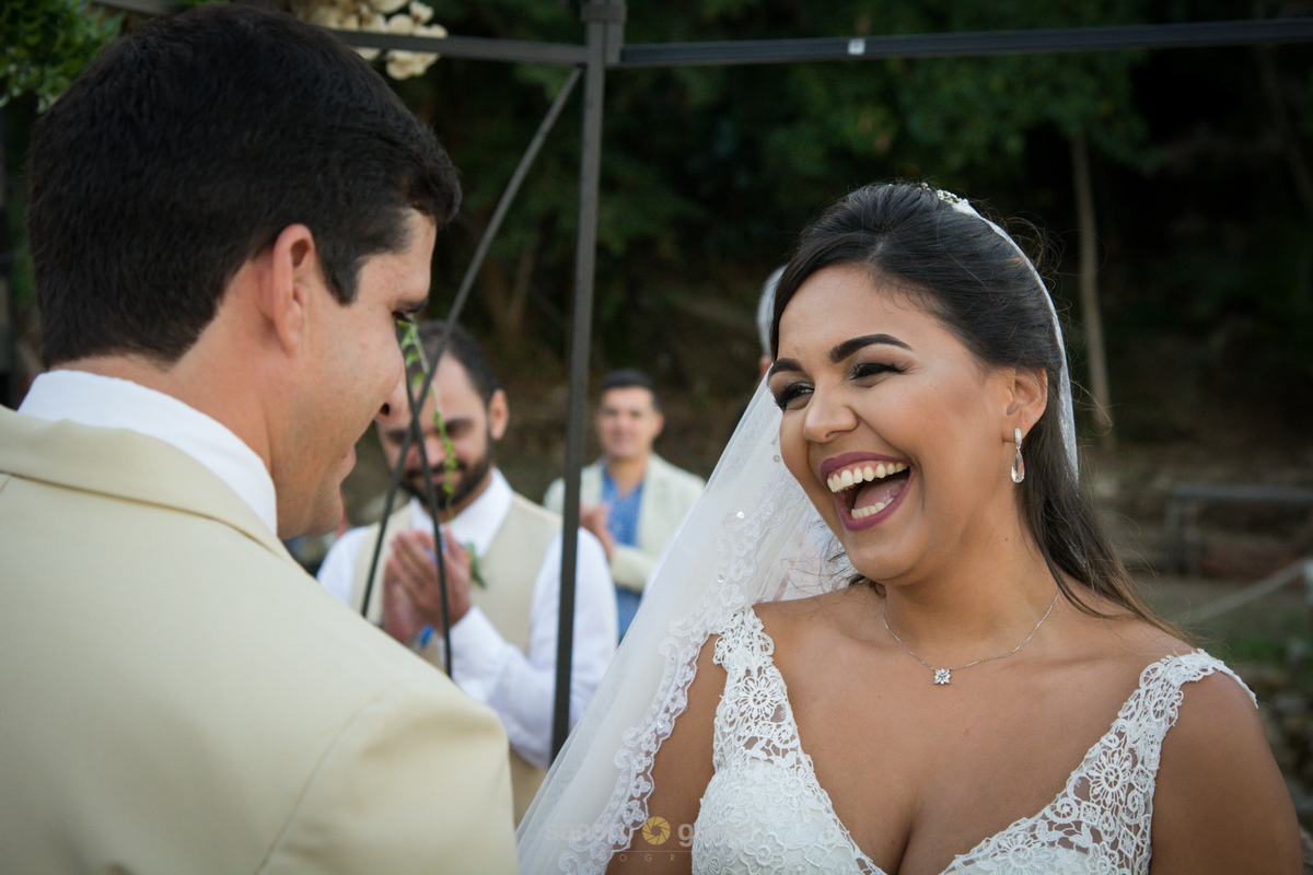 Casamento Sofia e Igor - Guarderya Beach Club - Niterói risada