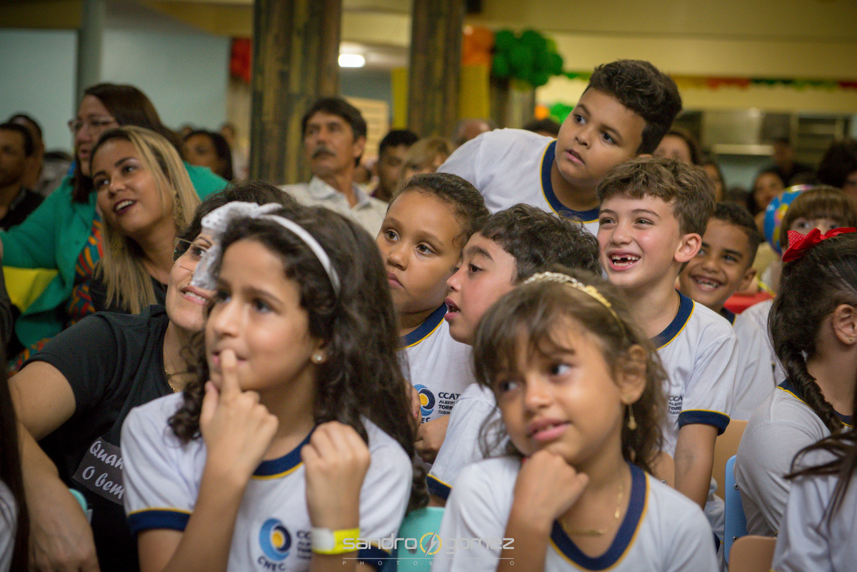 Formatura do Primeiro Ano do CCAT 2017 em Itaboraí - chorando