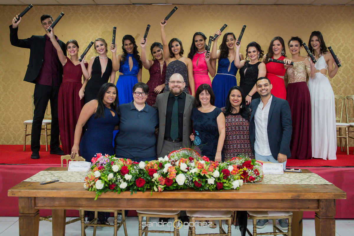 Formatura do ensino médio do colégio CESP 2017 no Vera Gol - Itaboraí - RJ