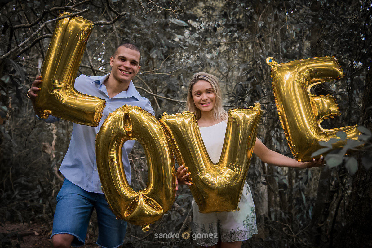 Pré Wedding Talita e Vitor realizado no Parque da Cidade e Praia de Charitas - Niterói - RJ
