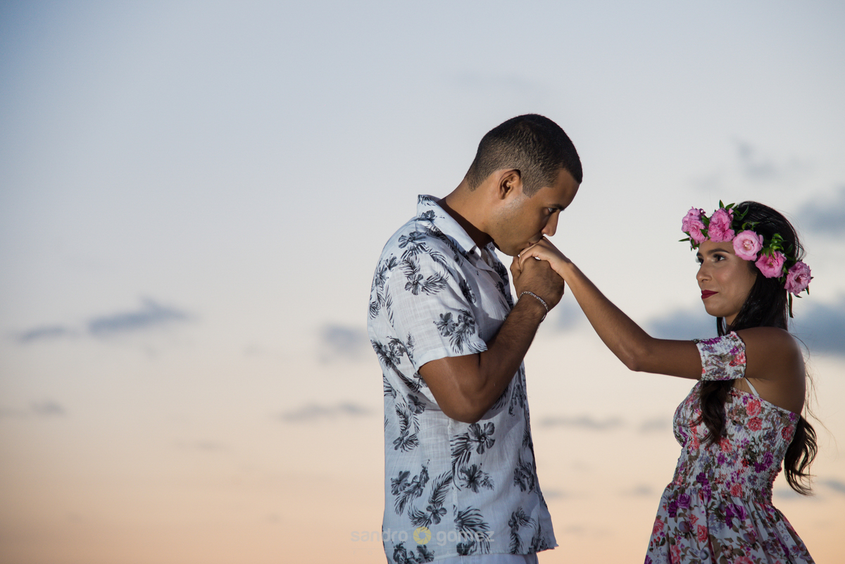 Pré Wedding Bárbara e Artur realizado na Fortaleza de Santa Cruz da Barra - Jurujuba - Niterói - RJ