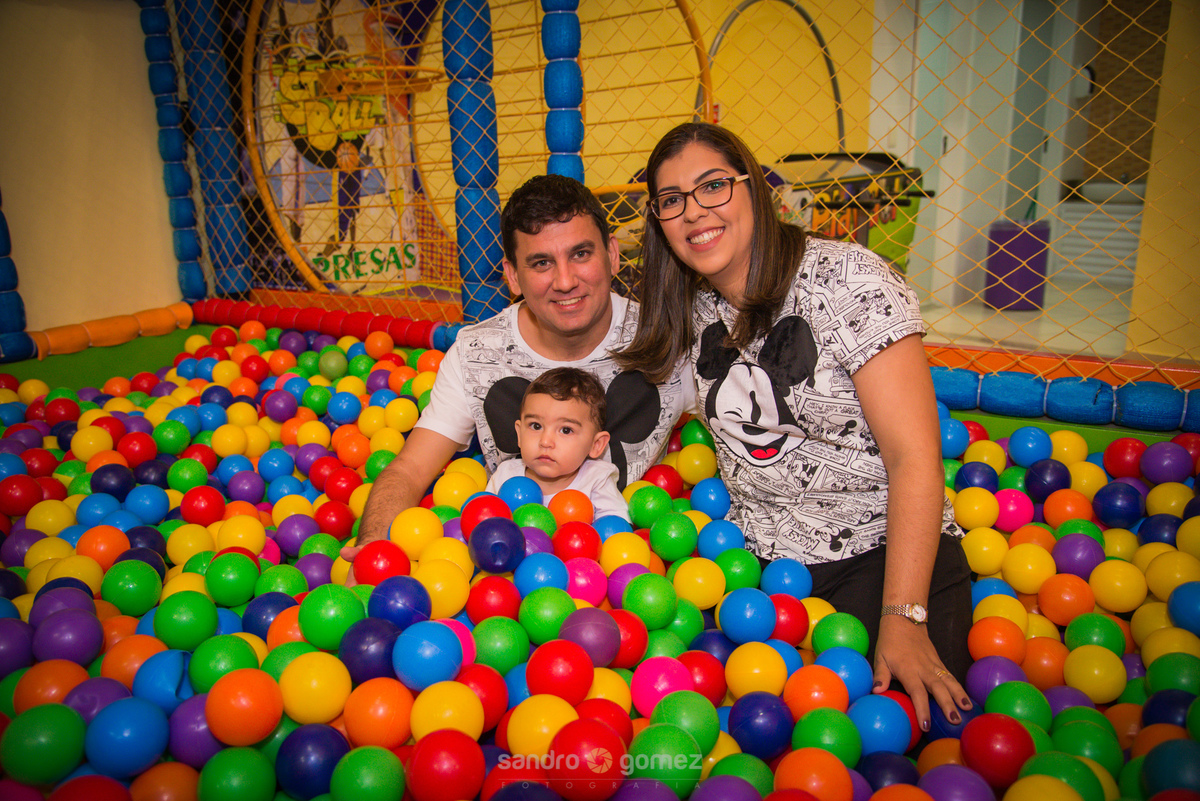 Primeiro ano do Rafael Bessa comemorado na casa de festas Power Fest Fun - Maricá - RJ