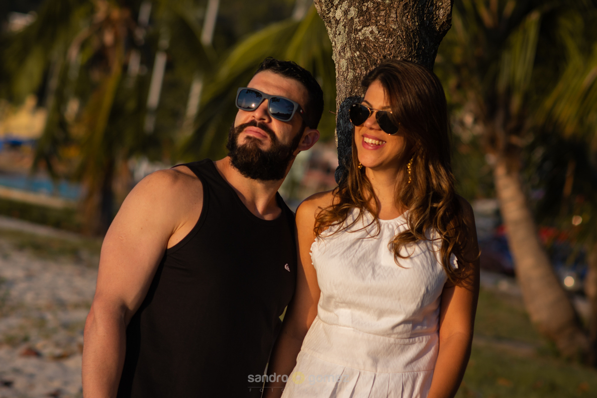 Pré Wedding Bethânia e Leo na praia de Charitas