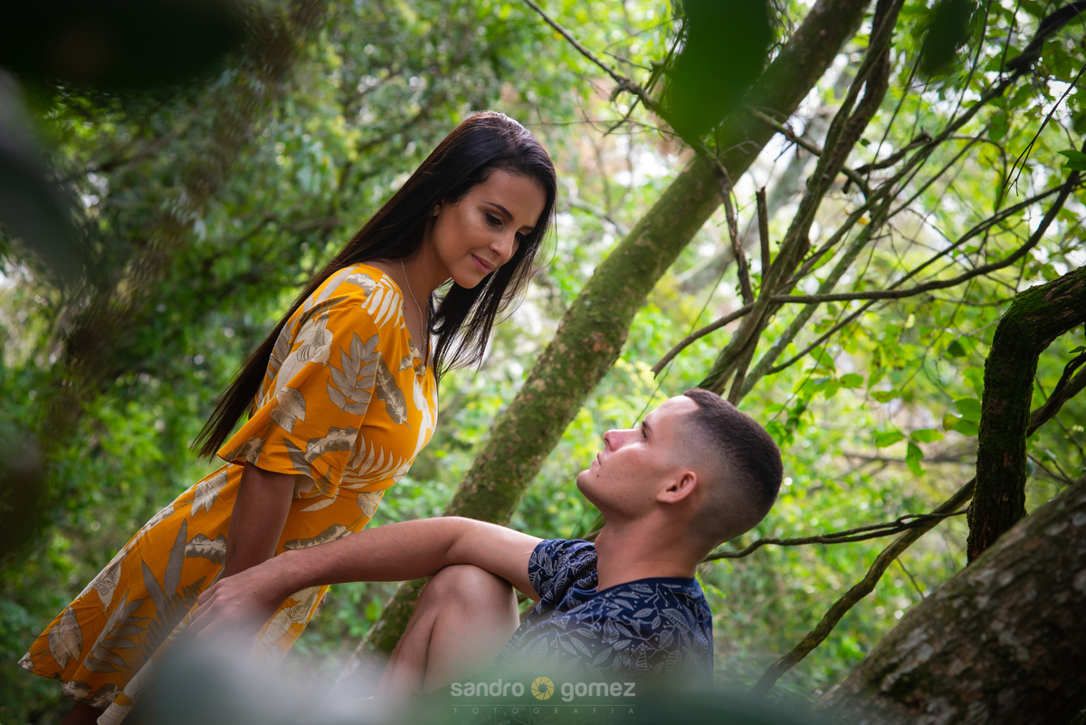 Ensaio Pré wedding da Ariana Pestana e do Marcos Viana realizado no Parque da Cidade - Niterói - RJ