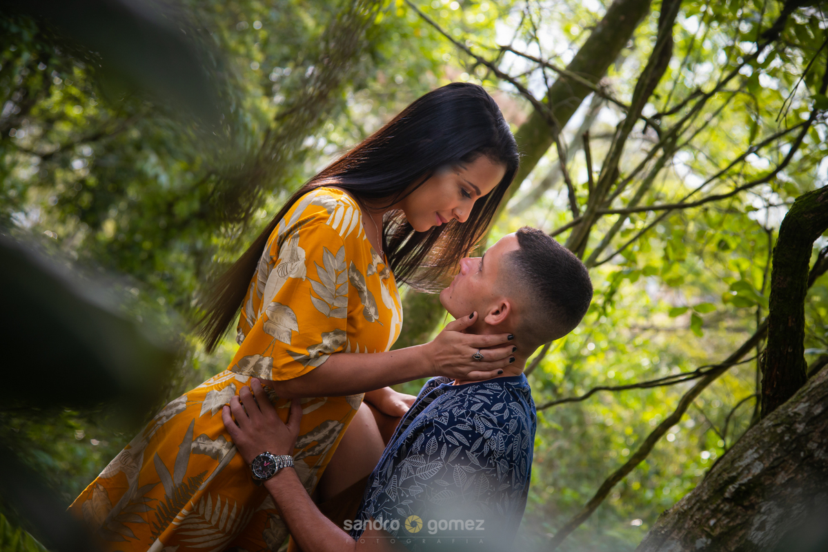 Ensaio Pré wedding da Ariana Pestana e do Marcos Viana realizado no Parque da Cidade - Niterói - RJ