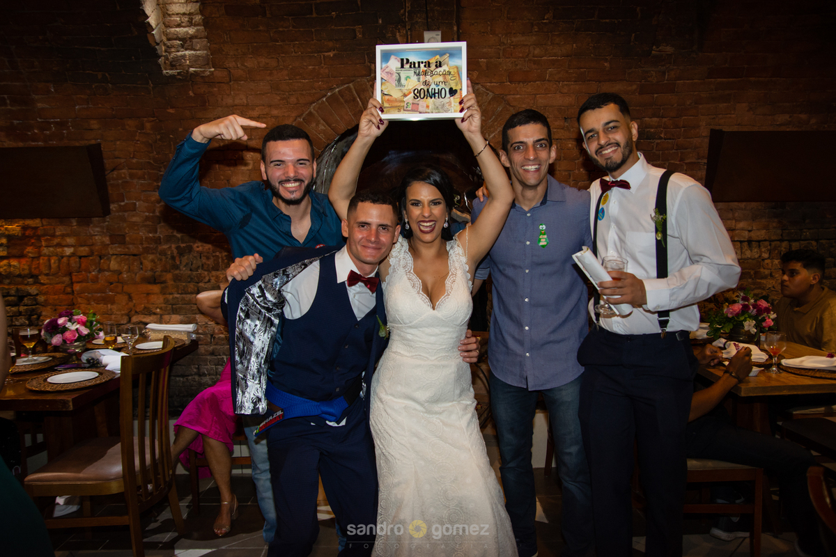 Casamento da Ariana Pestana e do Marcos Viana. Recepção realizada no Dimattoni Eventos.