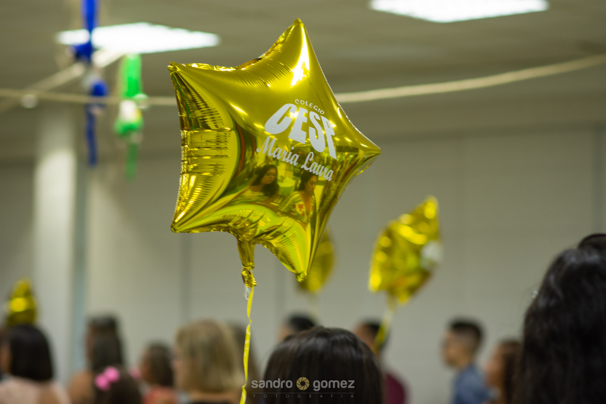 Formatura do primeiro ano do CESP - Centro Educacional Sanmartin Perez  realizado no Vera Gol - Itaboraí - RJ