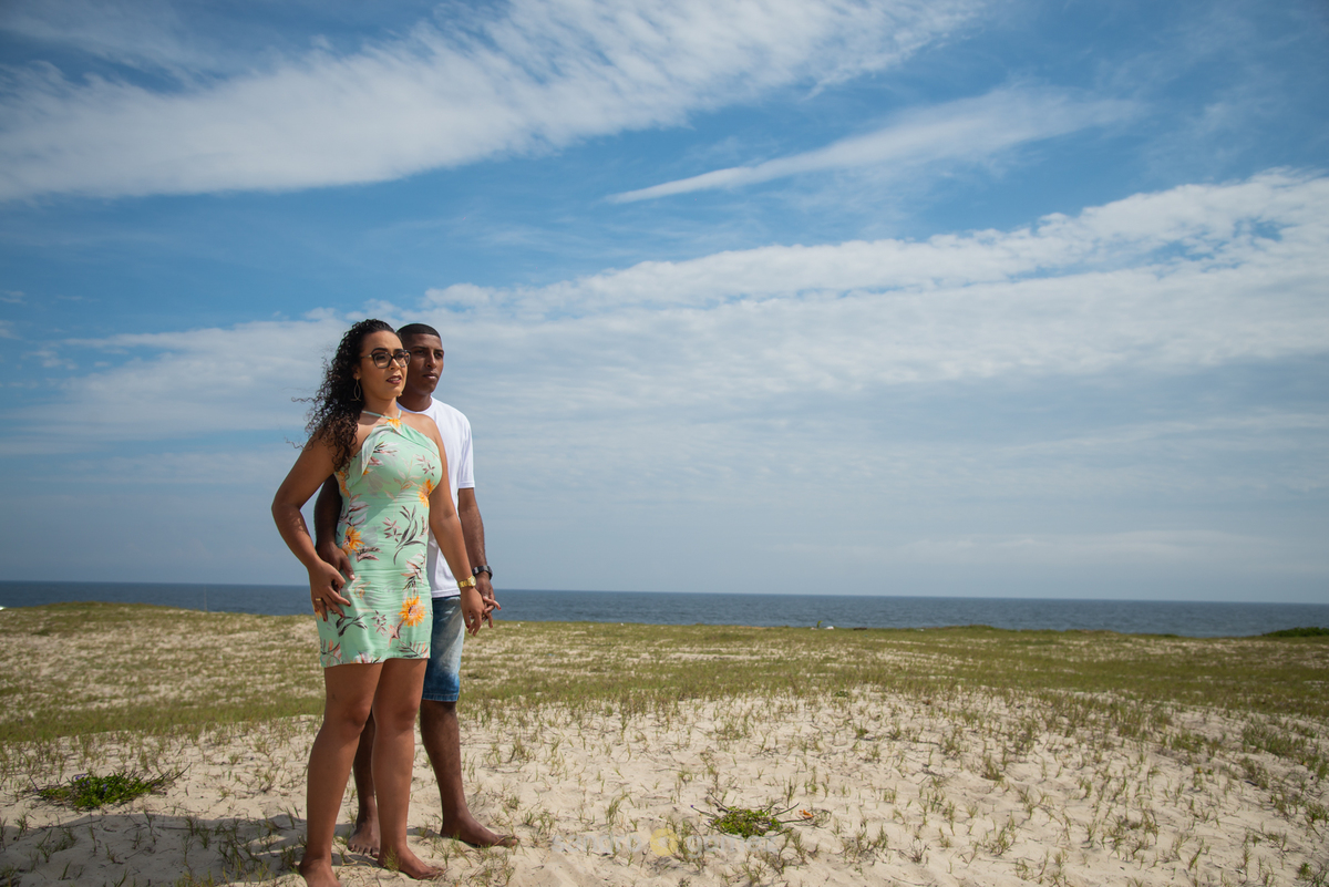 Pré Wedding da Graziela e do Luiz Claudio realizado em Maricá - RJ