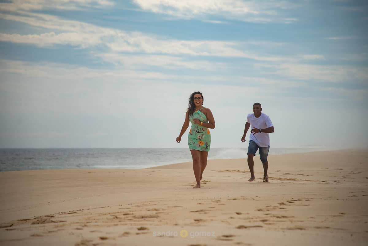 Pré Wedding da Graziela e do Luiz Claudio realizado em Maricá - RJ