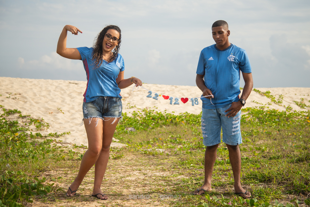 Pré Wedding da Graziela e do Luiz Claudio realizado em Maricá - RJ