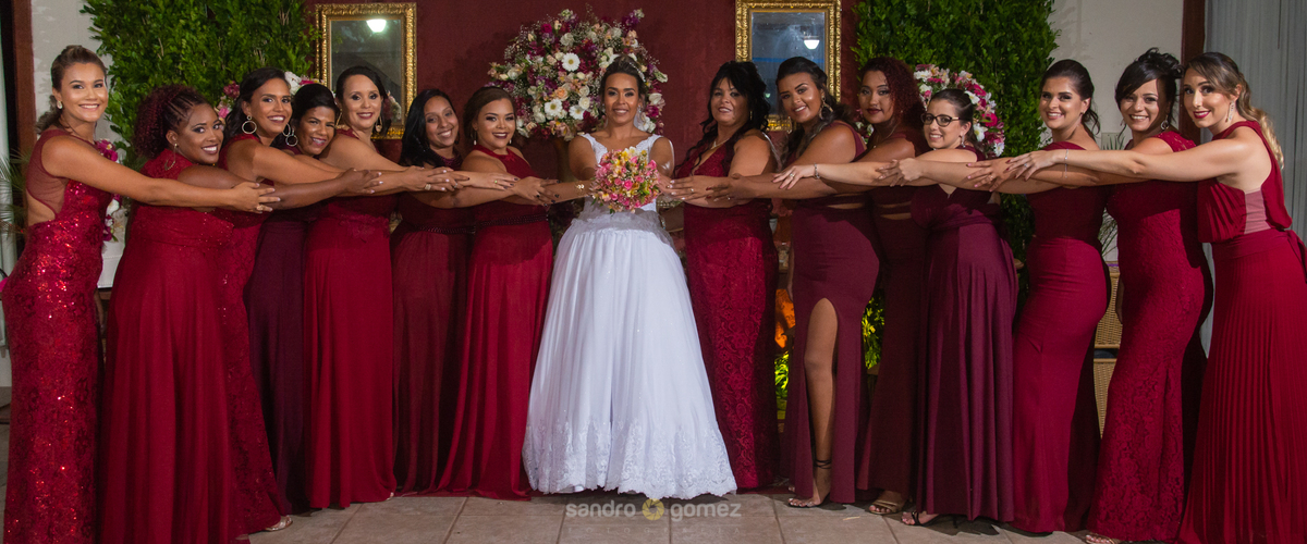 Casamento da Graziela Amaral e do Luiz Claudio realizado no Sítio Casarão Terra Santa - Itaboraí - RJ