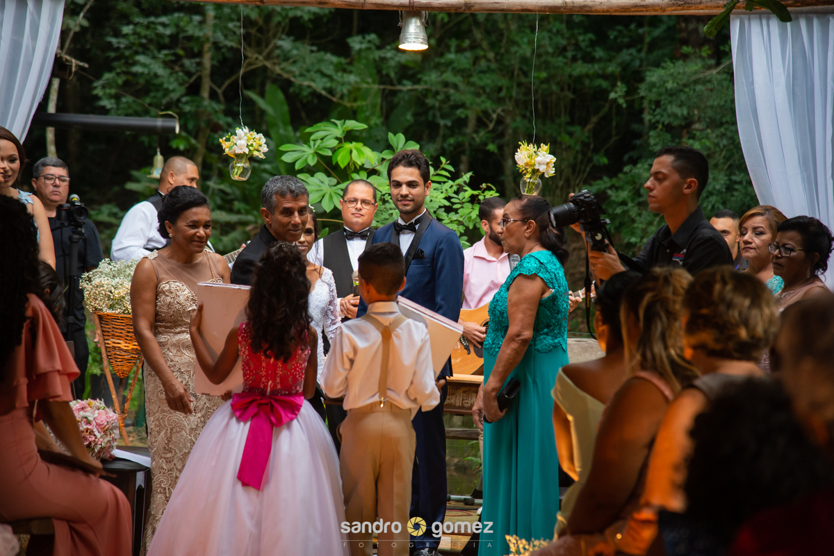 Casamento da Camila Araujo e do Lucas Santos realizado no Engenho da Floresta - Rio Bonito - RJ