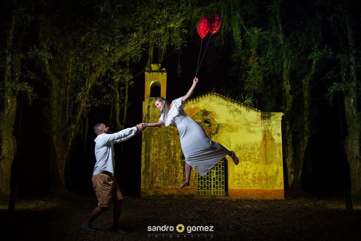 Ensaio Pré Wedding da Juliana Rocha e do Rafael Chagas realizado em Guapiaçu - Cachoeiras de Macaú - RJ