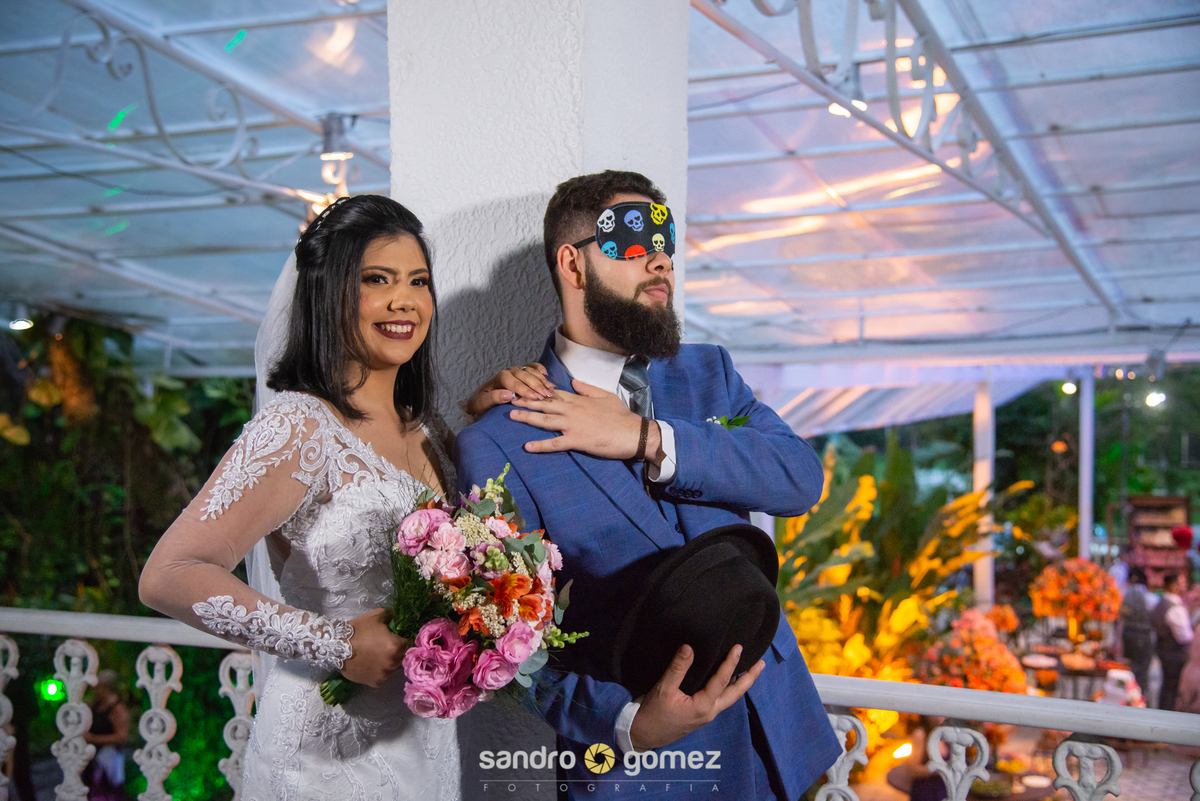 Casamento da Cintia Soares e do José Avelino realizado na casa de festas Solar de Gração - Niterói - RJ