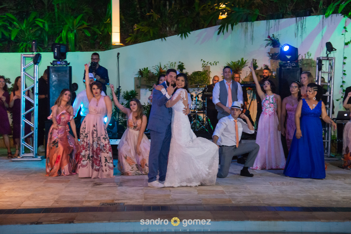 Casamento da Cintia Soares e do José Avelino realizado na casa de festas Solar de Gração - Niterói - RJ