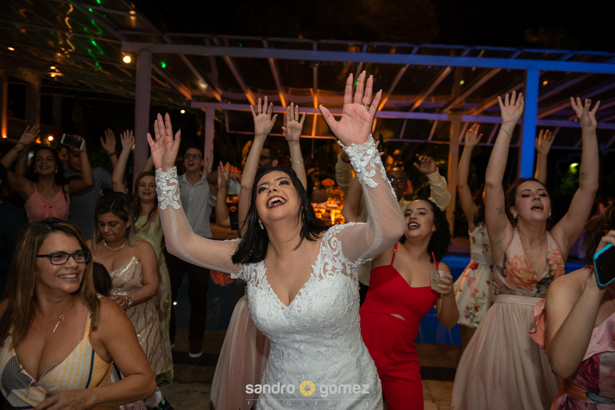 Casamento da Cintia Soares e do José Avelino realizado na casa de festas Solar de Gração - Niterói - RJ