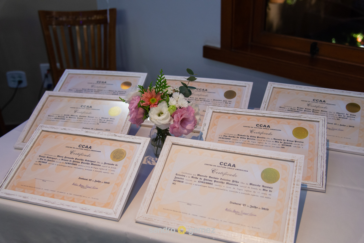 Formatura do Centro de Idiomas CCAA Itaboraí 2019 realizado na Vacaria Churrascaria - Itaboraí - RJ