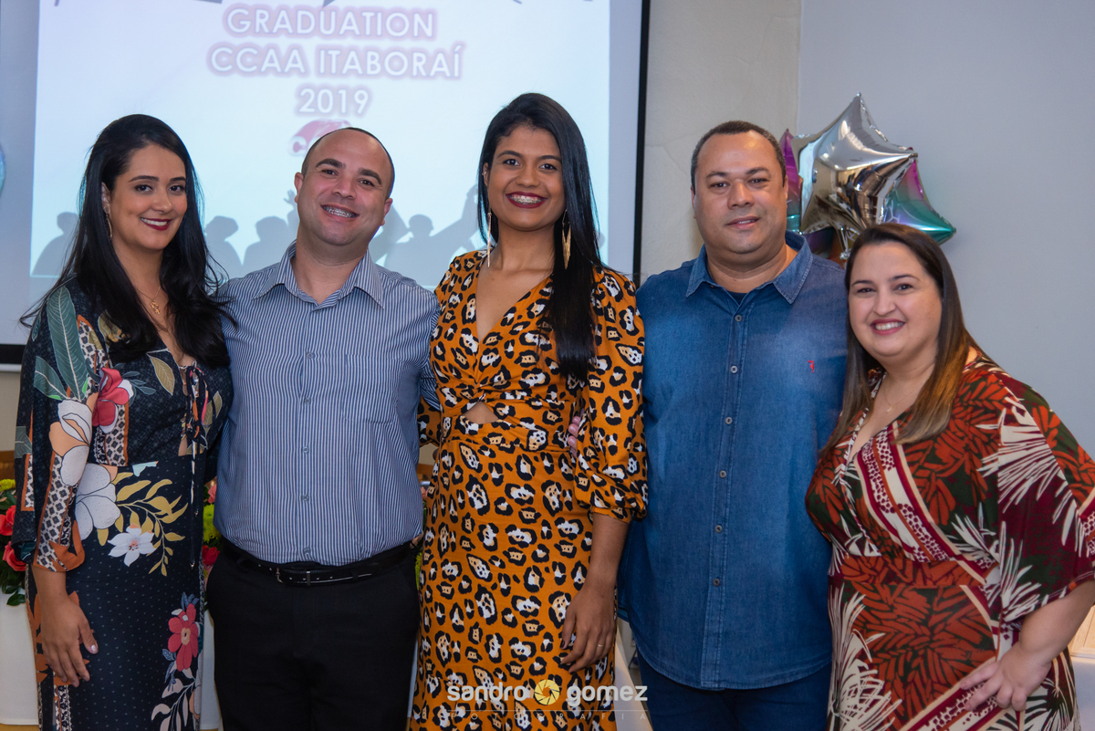 Formatura do Centro de Idiomas CCAA Itaboraí 2019 realizado na Vacaria Churrascaria - Itaboraí - RJ