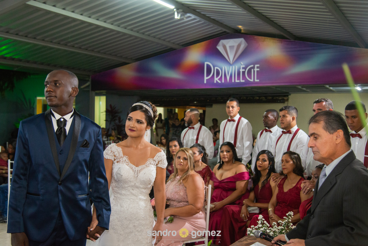 Casamento da Jessica Silva e do Gessio Almeida realizado no Privilége Espaço de Festas - Itaboraí - RJ