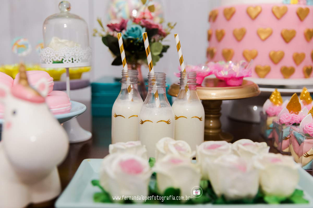 Festa do pijama em casa  no Rio de Janeiro com tema Unicornio