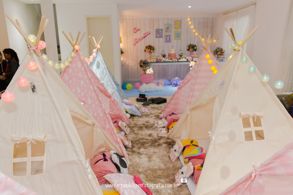 Festa do pijama em casa  no Rio de Janeiro com tema Unicornio