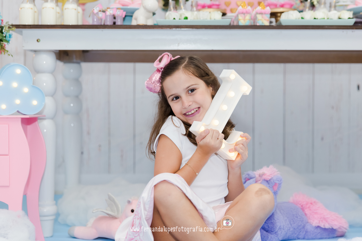 Festa do pijama em casa  no Rio de Janeiro com tema Unicornio