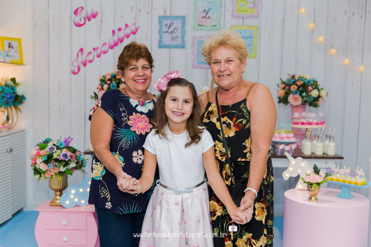 Festa do pijama em casa  no Rio de Janeiro com tema Unicornio