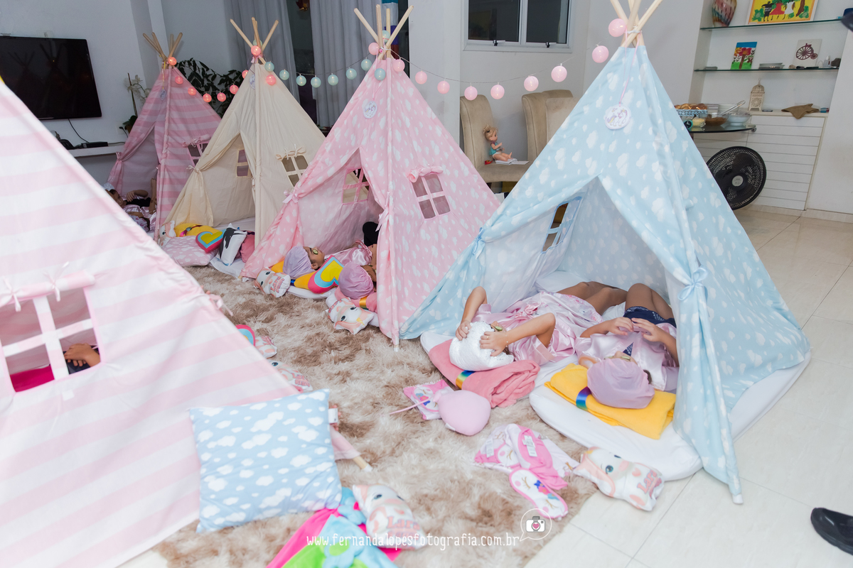 Festa do pijama em casa  no Rio de Janeiro com tema Unicornio