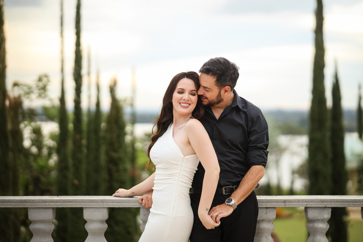 ensaio romântico ao ar livre