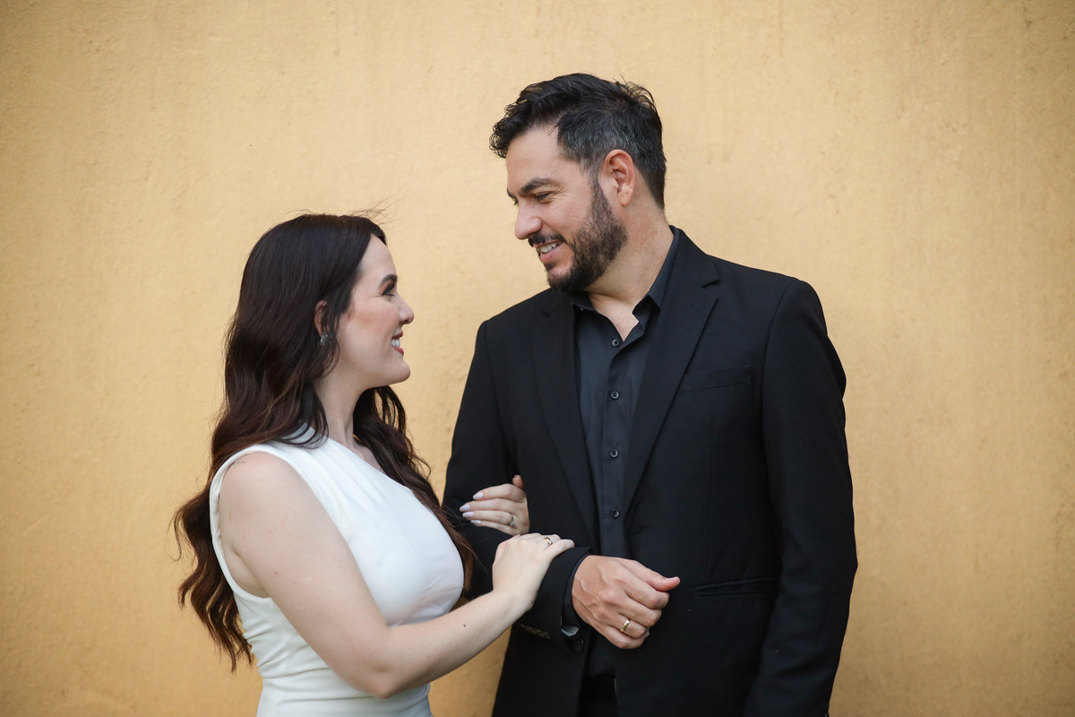 ensaio romântico ao ar livre