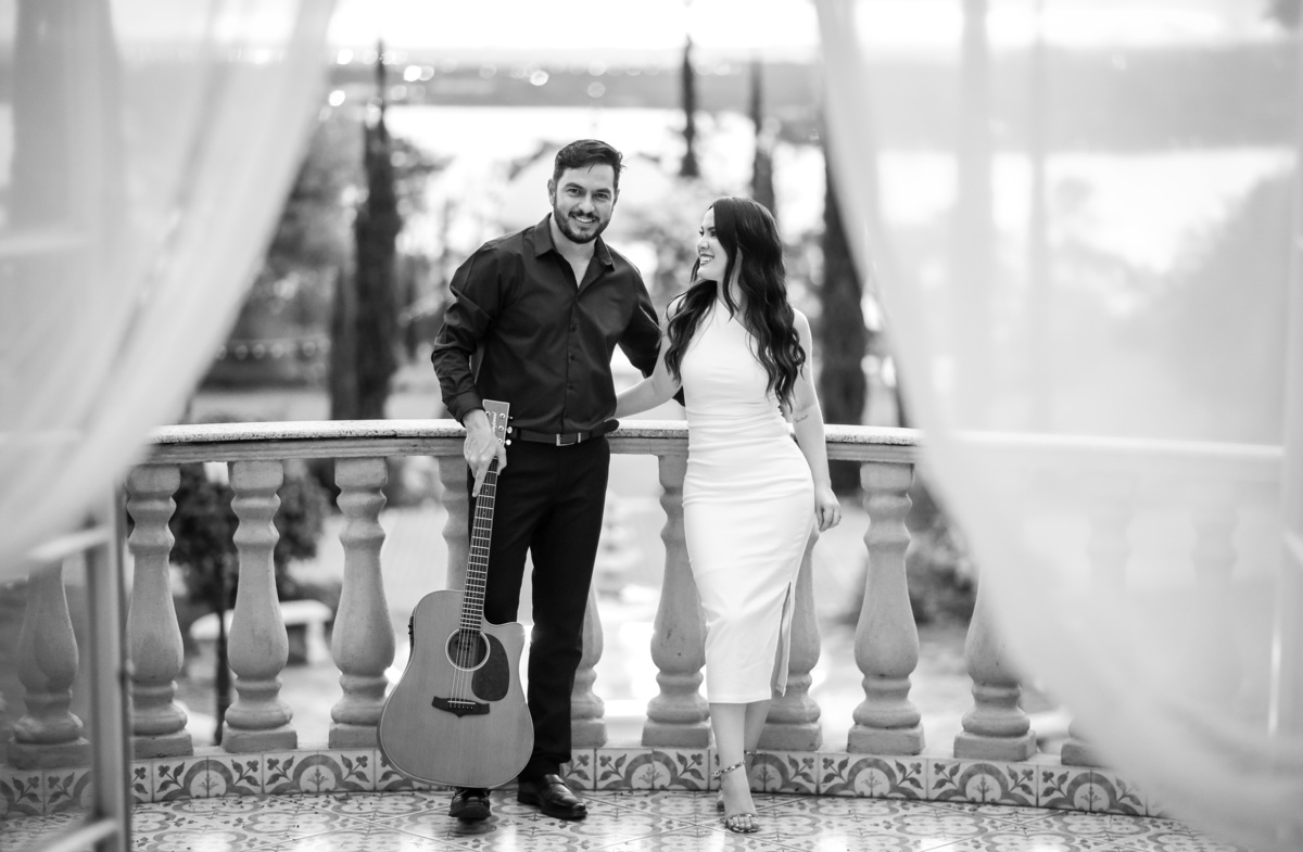 ensaio romântico ao ar livre