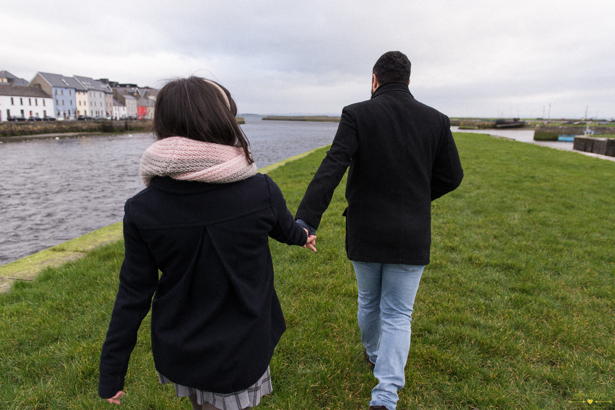 just married galway ireland