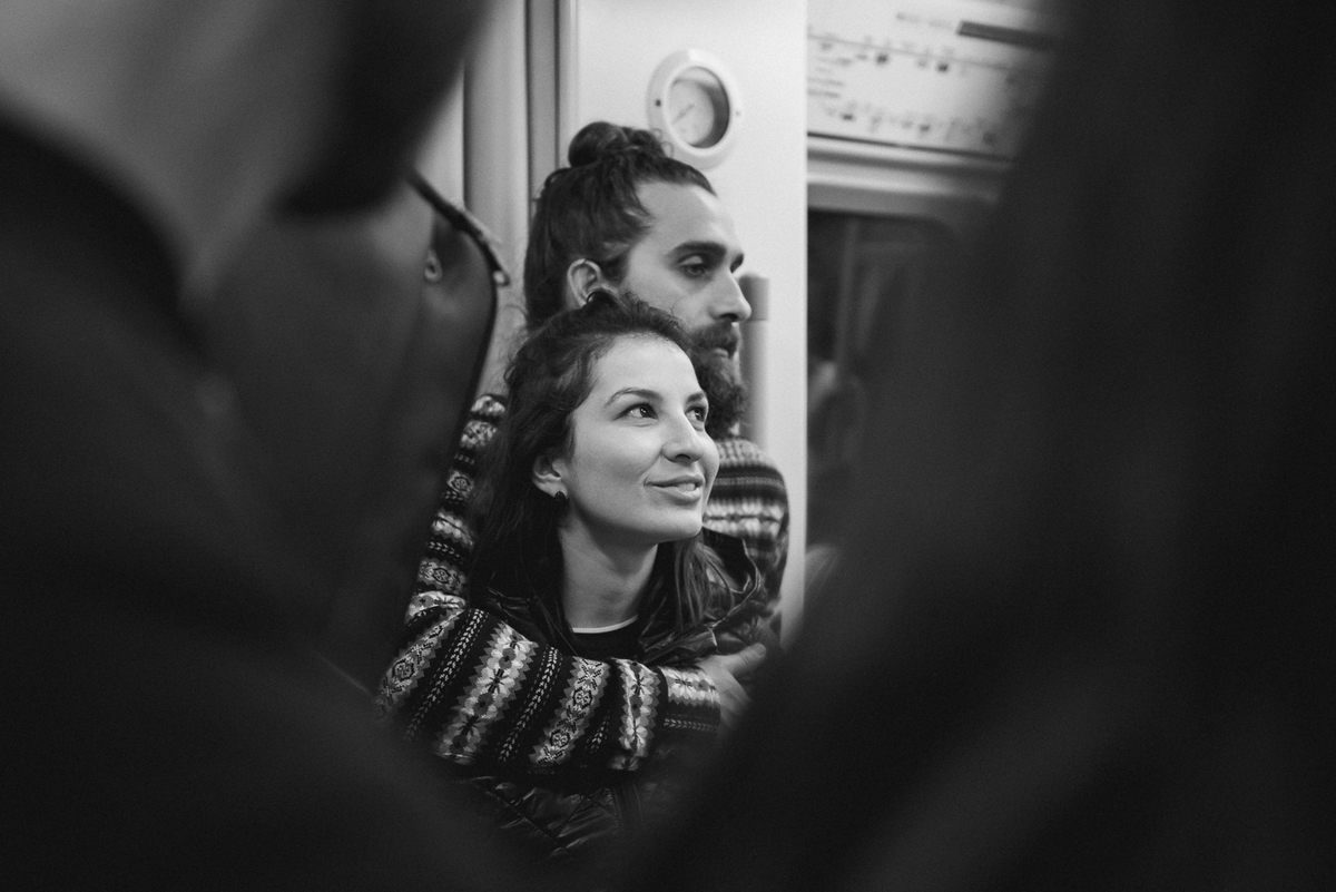 underground london couple session