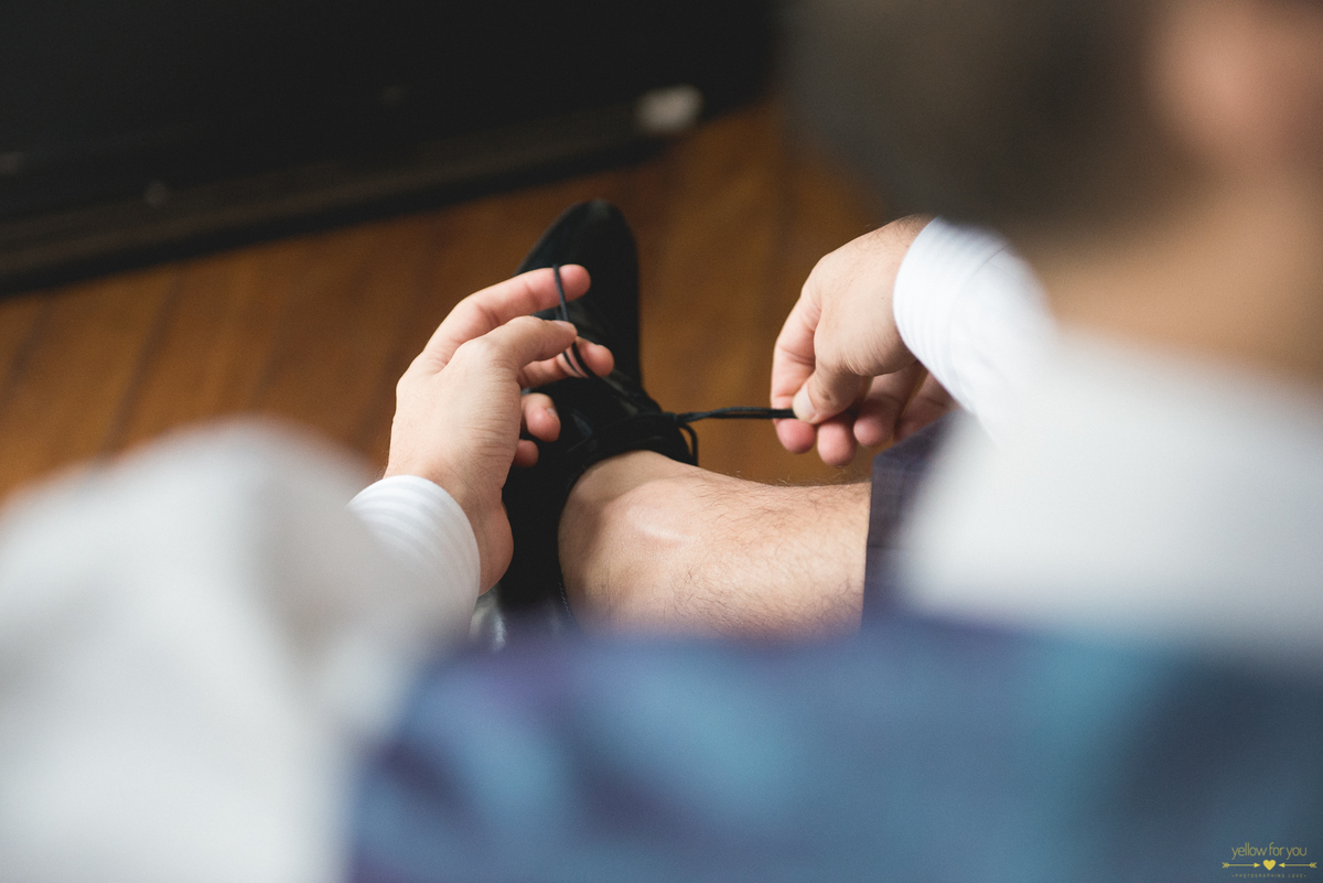 groom preparation