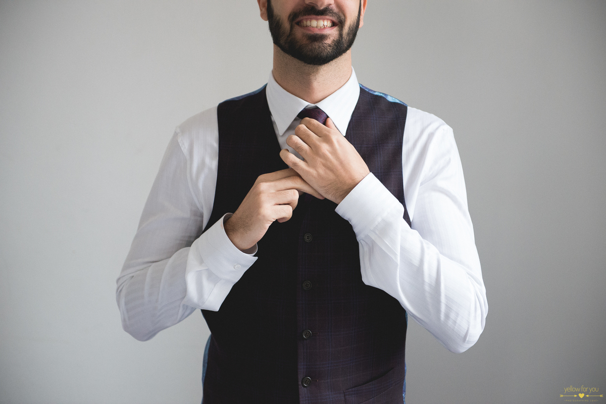 modern groom