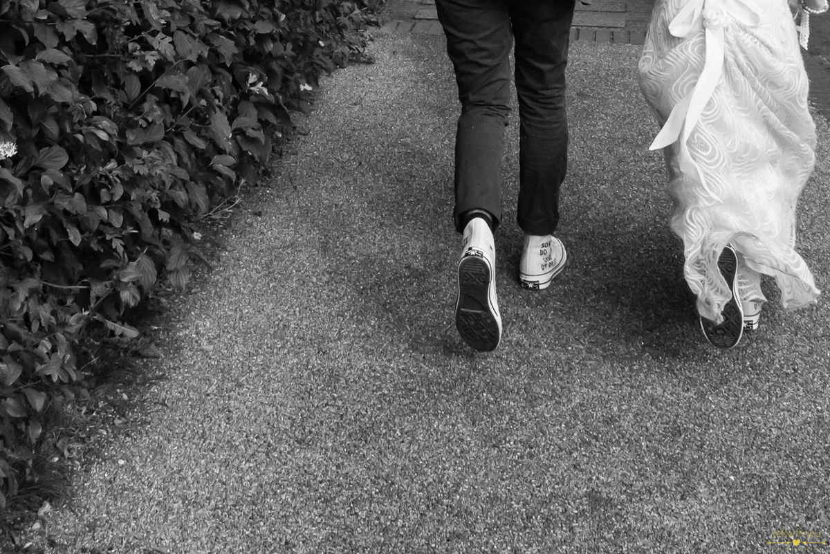 bride and groom running dress bride newbury england europe intimate creative wedding creative photography