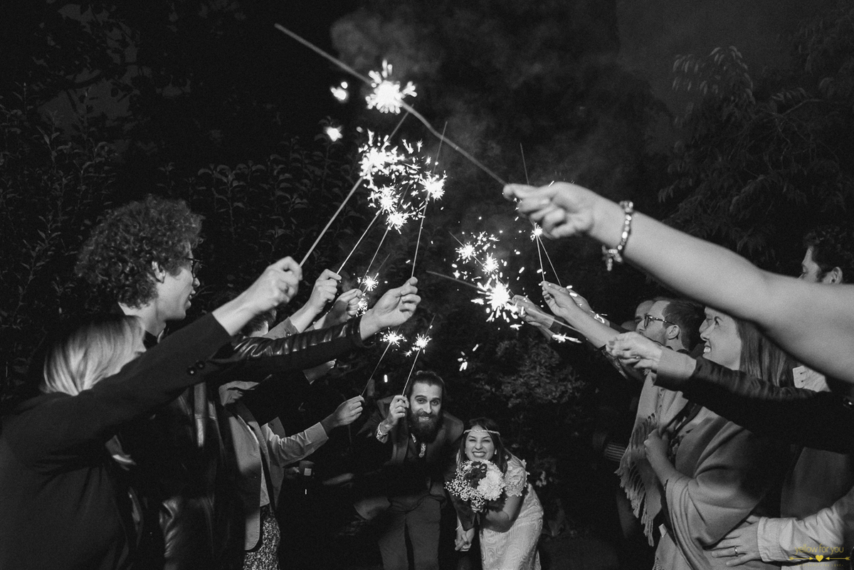 sparkler wedding photos dress bride newbury england europe intimate creative wedding creative photography
